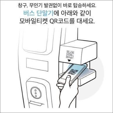 버스 단말기에 스캔 방법