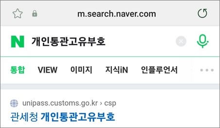 네이버에서 검색어 입력